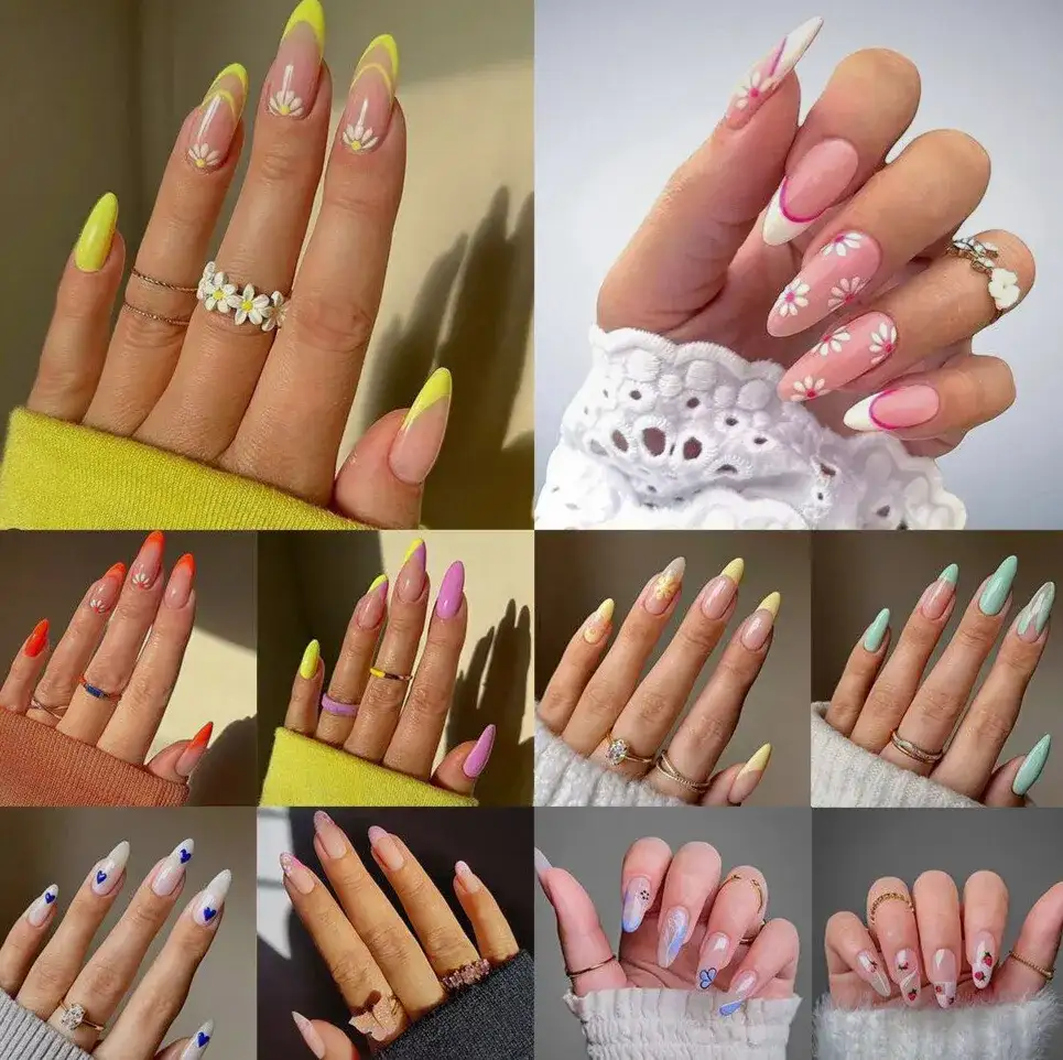 The most beautiful nail designs in spring 2024